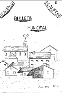 documentation PDF Bulletin municipal - Année 1978 nÂ° 2