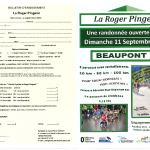 Document PDF joint concernant l'actualité : Rando cycliste La Roger Pingeon et repas le dimanche 11 septembre 2022