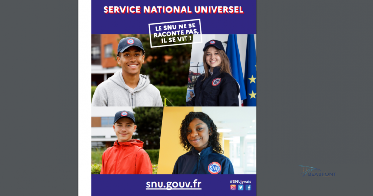 Actualité de Beaupont : Service National Universel