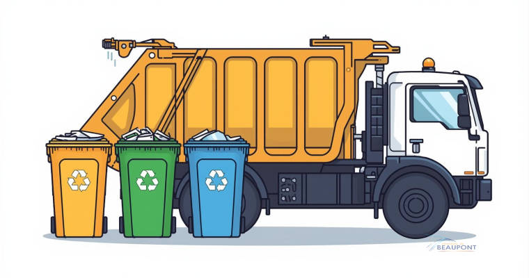 Actualité de Beaupont : Nouveau calendrier collecte des déchets 2026