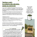 Document PDF joint concernant l'actualité : Réorganisation de la collecte des déchets - secteur rural