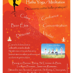Document PDF joint concernant l'actualité : Yoga de l’Energie / Hatha Yoga / Méditation