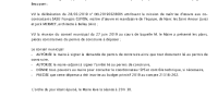 compte rendu du conseil du : 30/08/2019