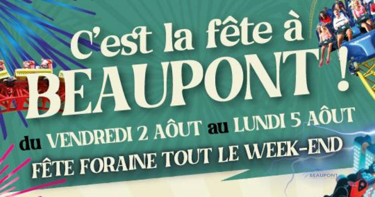Actualité : Vogue du 2 au 5 août à BEAUPONT (jour 1)