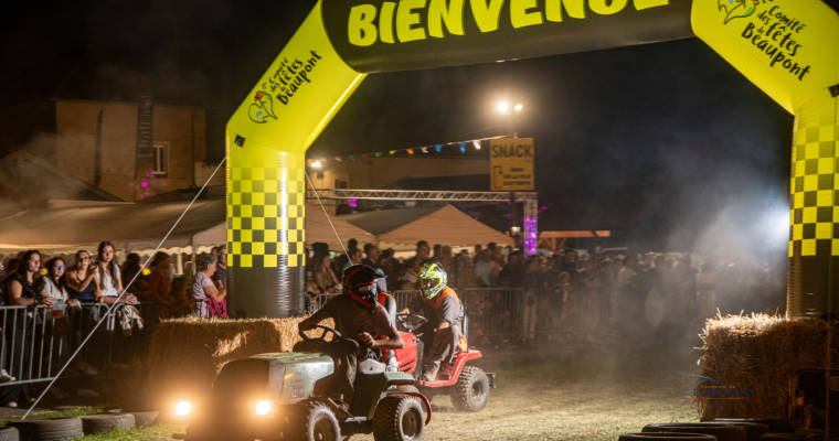 Actualité : Enduro amateur tracteurs tondeuses nocturnes et spectacle
