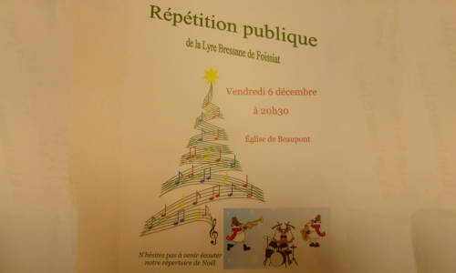 miniature de recherche : Répétition publique de la Lyre Bressane de Foissiat