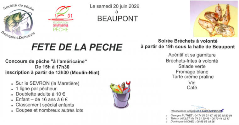 Actualité : Fête de la pêche : concours puis repas