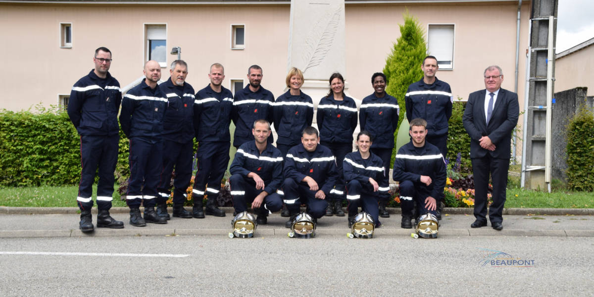 détails sur La compagnie de sapeurs-pompiers